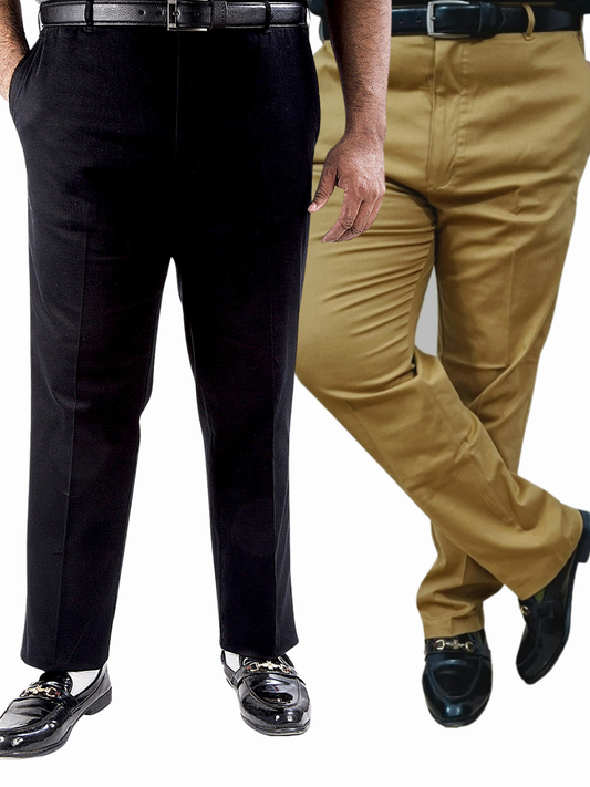 Pack of 2 Soft Stretchable Cotton Pants