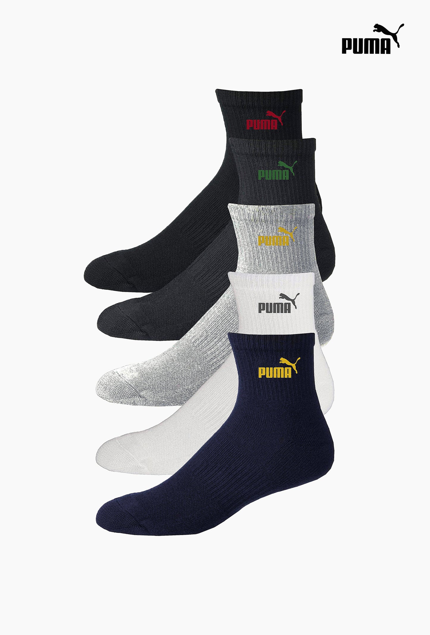 Premium Quarter Socks – 5/10 Pairs Set