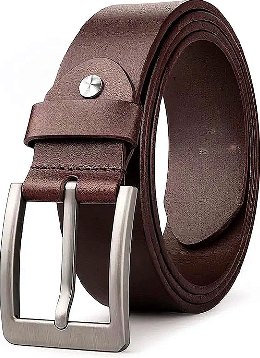 Premium Brown Cow Leather Belt