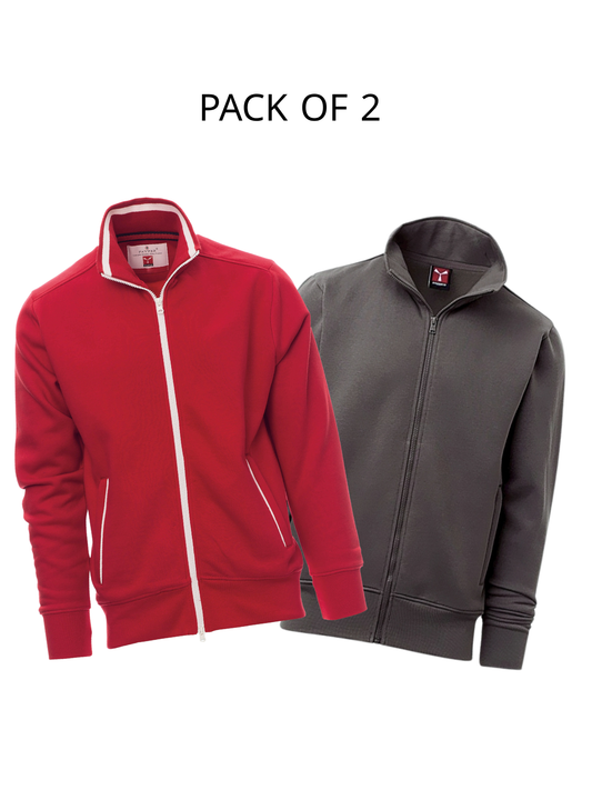 Pack of 2 Payper Mock Neck Zipper