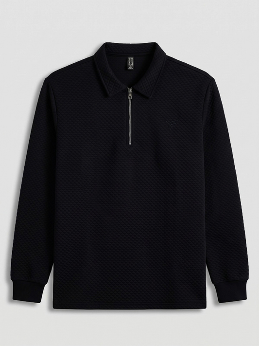 Pack of 5 Premium Knitted Quilted Half Zip | Winter Edition