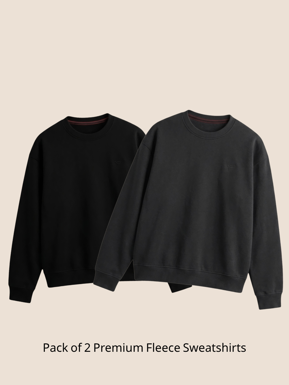 pack of 2 Premium Fleece Sweatshirt — Winter Edition