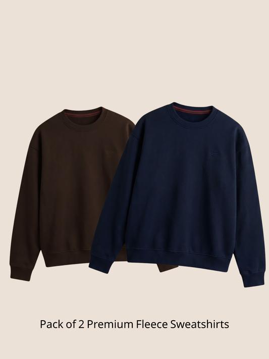 pack of 2 Premium Fleece Sweatshirt — Winter Edition