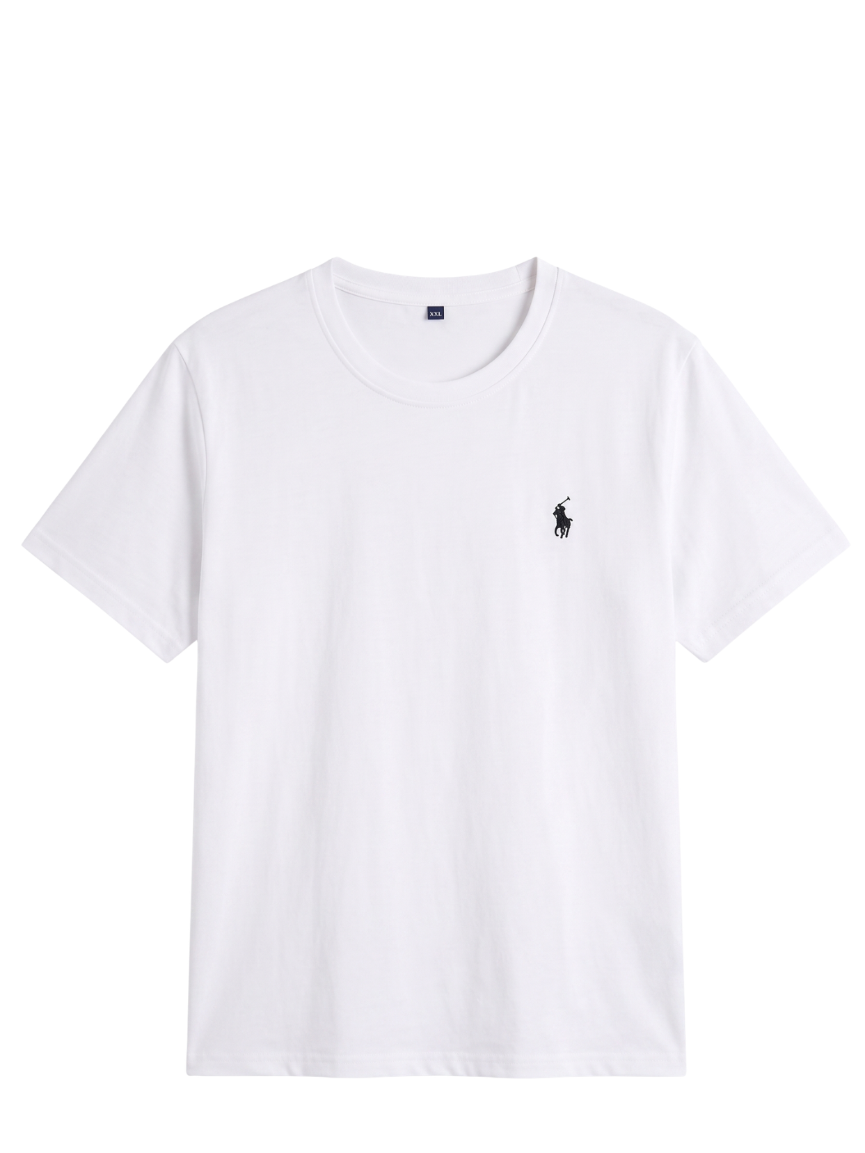 Fresh Cotton Jersey White Round Neck T-Shirt | Summer Edition