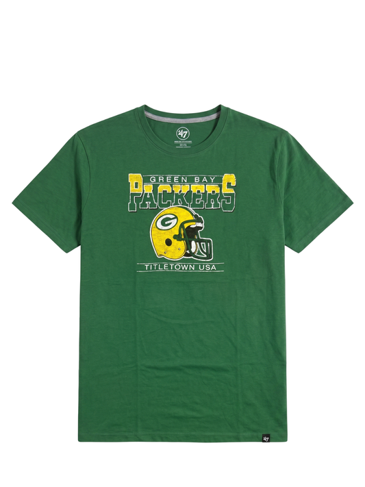 Printed Green Round Neck T-Shirt | Summer Edition
