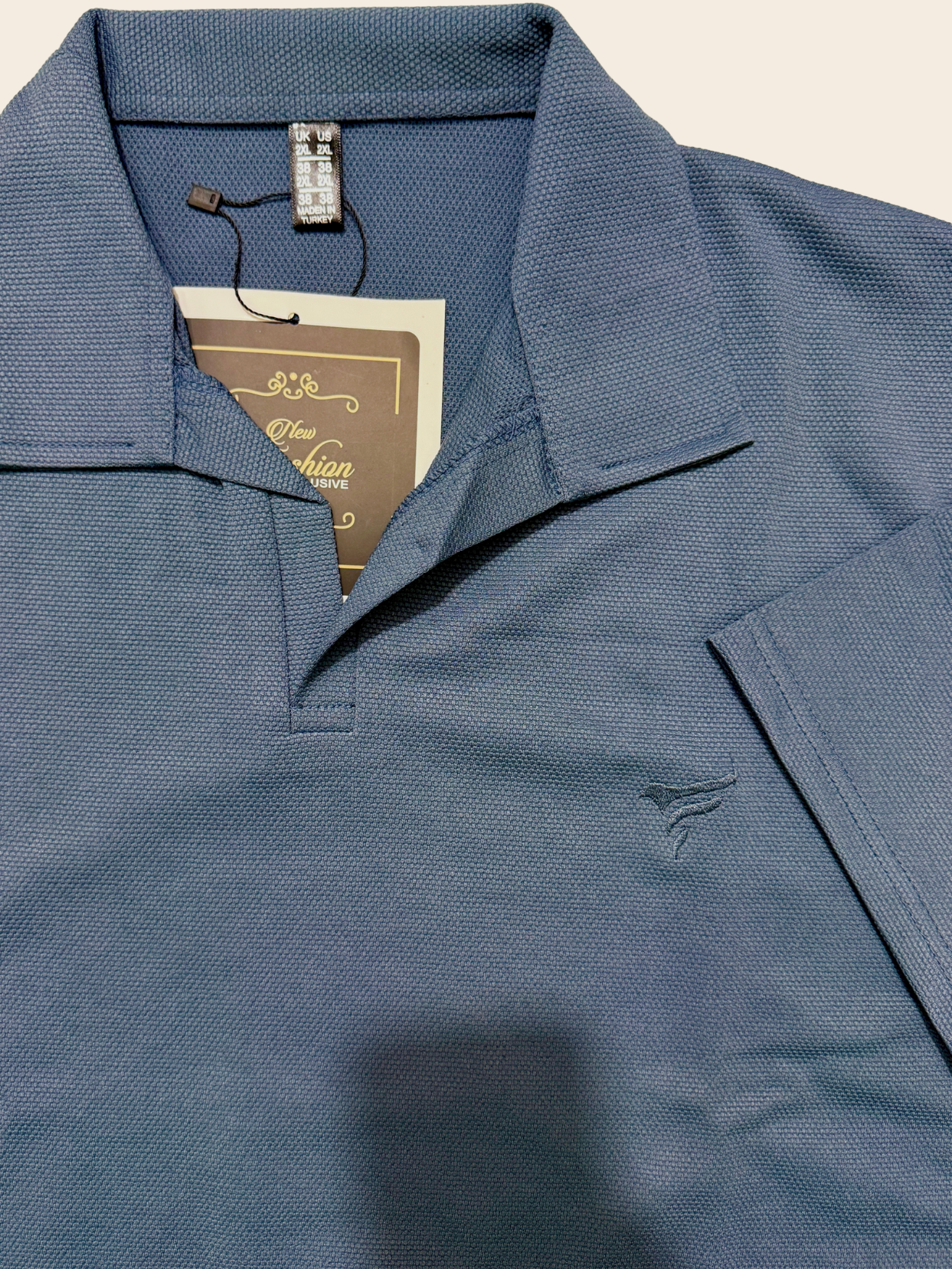 Grey Pk Lycra johnny Collar Polo| Summer Fit
