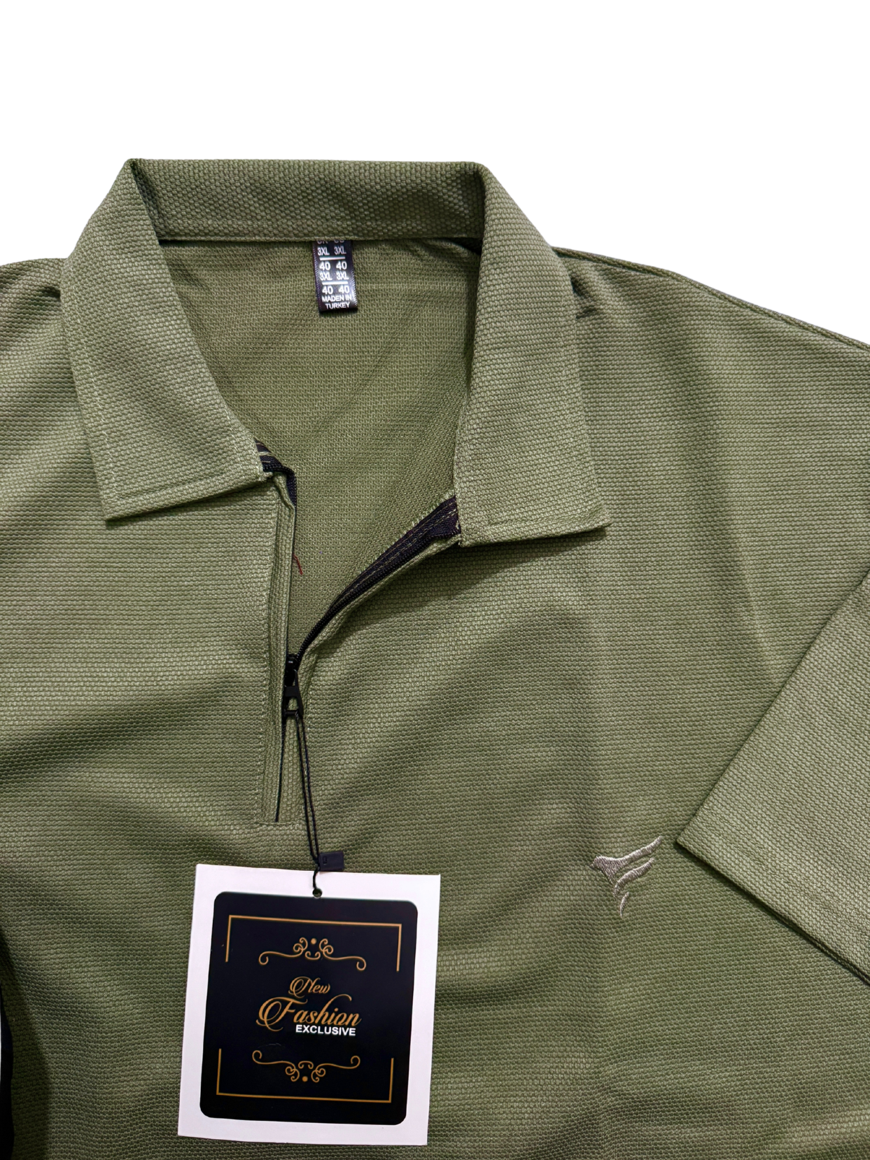 Pista Pk Lycra Half Zip Polo | Summer Fit