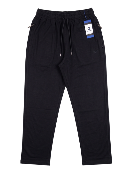 Black Pk Polo Fabric Trousers| Big Size | EditioSummer n