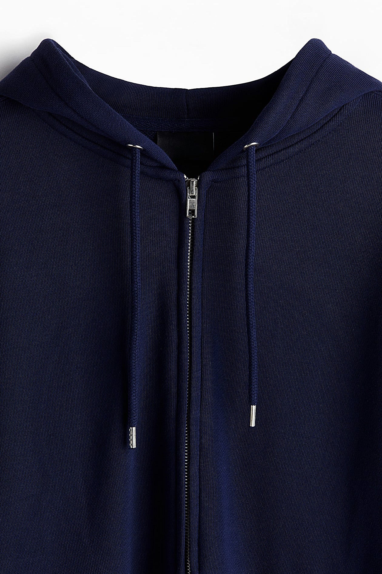Navy Blue Zipper