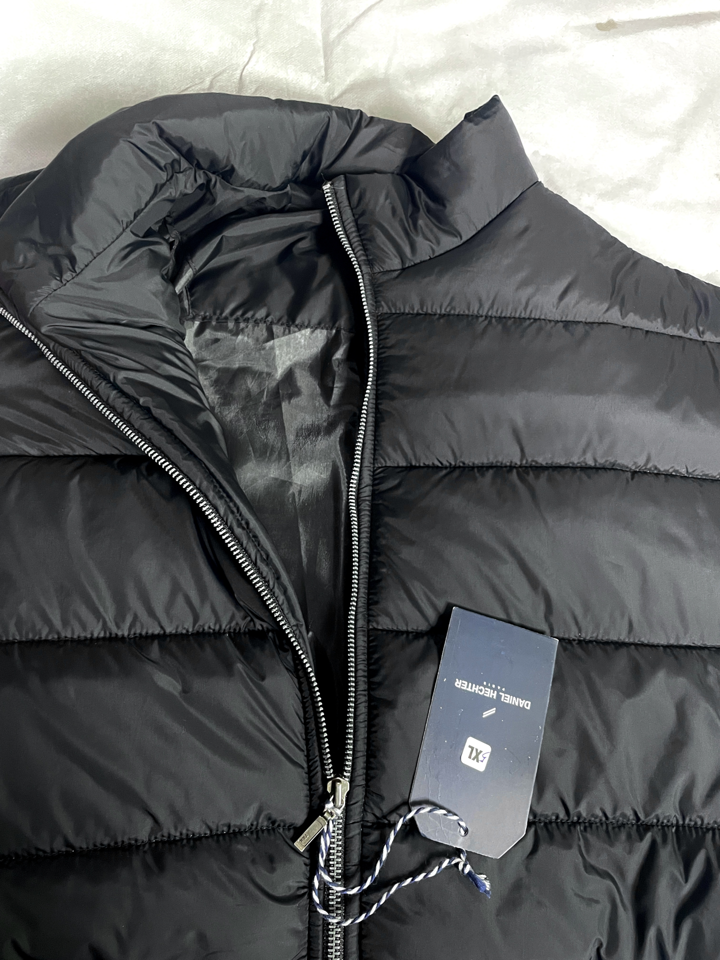 Black Full Sleeve Parachute jacket
