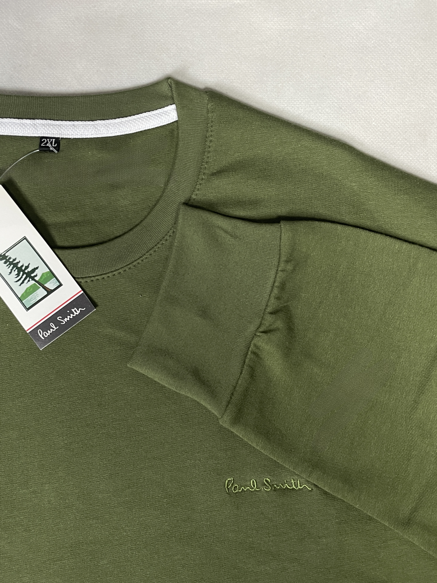 Olive Plain Sweatshirt