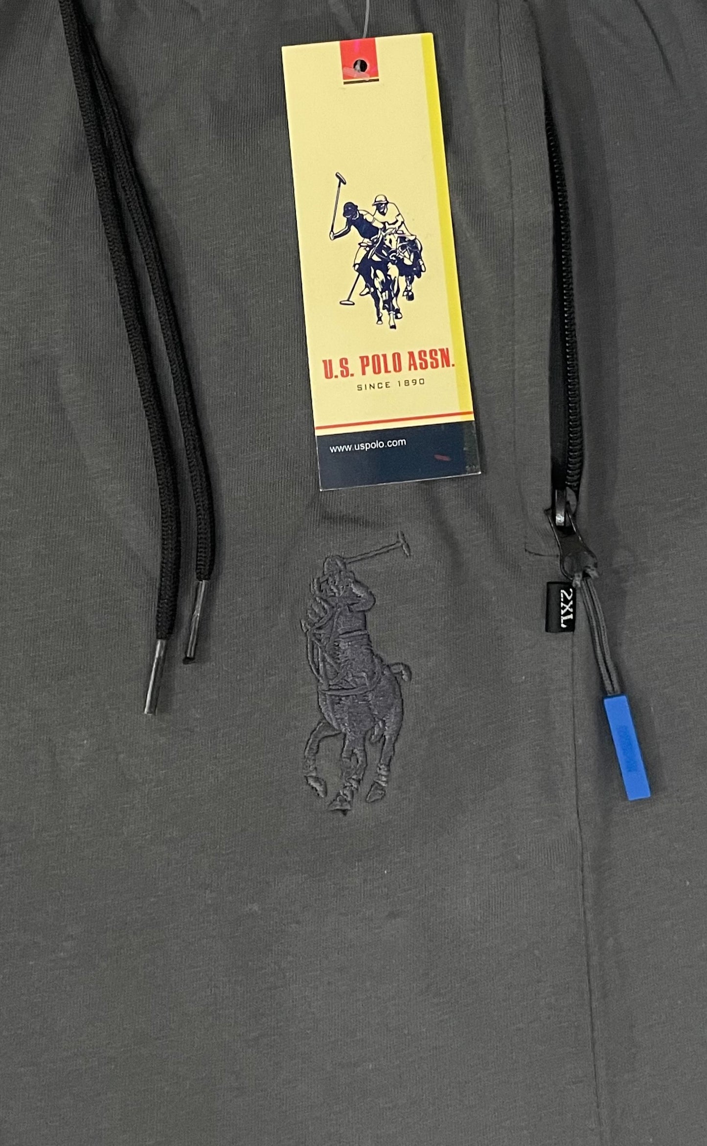 Smoke Grey Soft Cotton Jersey Trousers Big Sizes
