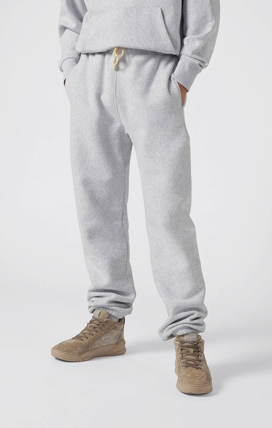 Light Grey Export Fleece Trousers | Baggy Style | Winter Edition