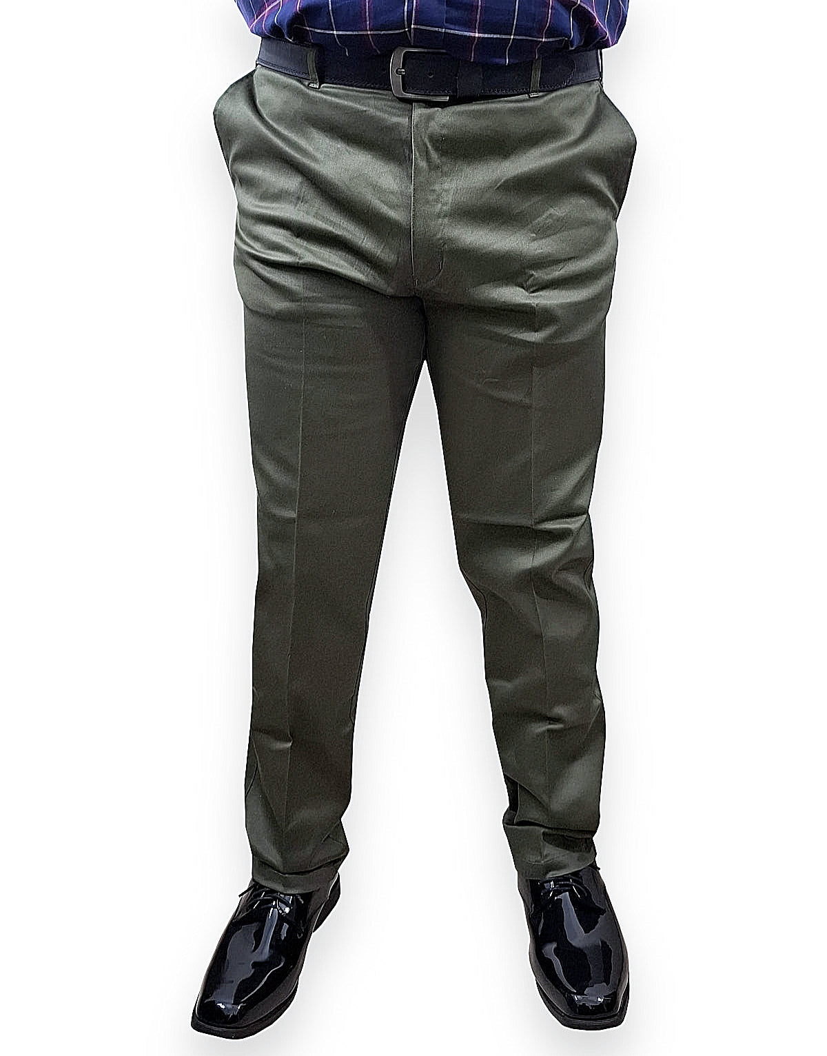 Soft Stretchable Olive Green Cotton jeans