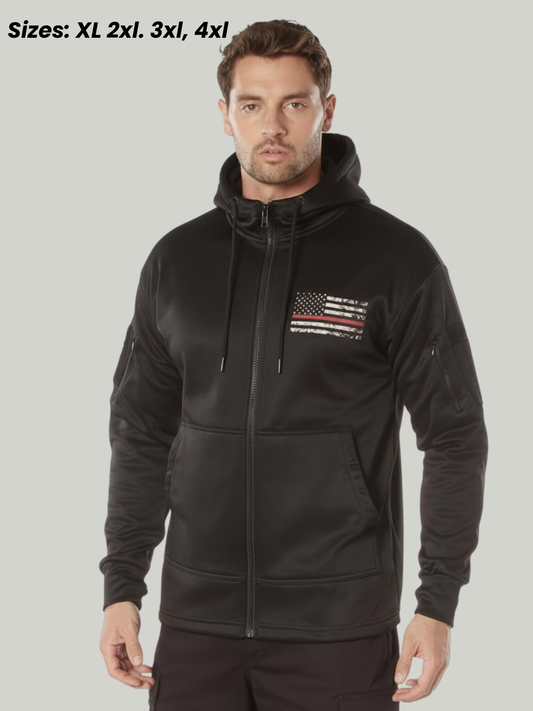 Sportswear Fleece Black Zipper