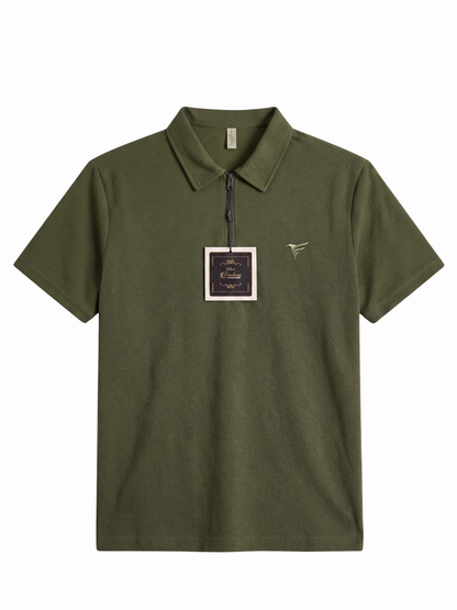 Pack of 4 Thermal Zip Polo| Summer Fit