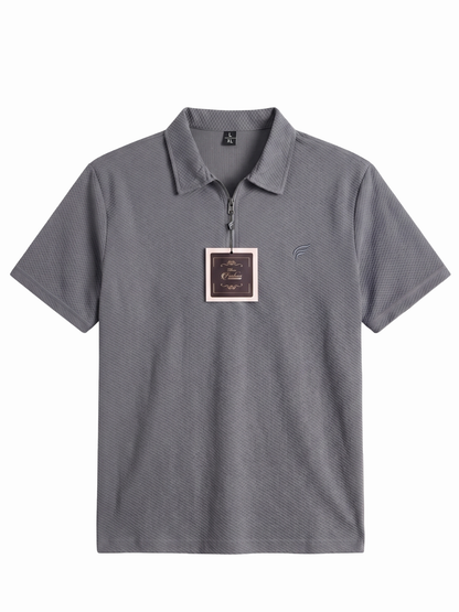 Pack of 4 Thermal Zip Polo| Summer Fit