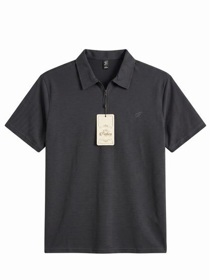 Pack of 4 Thermal Zip Polo| Summer Fit
