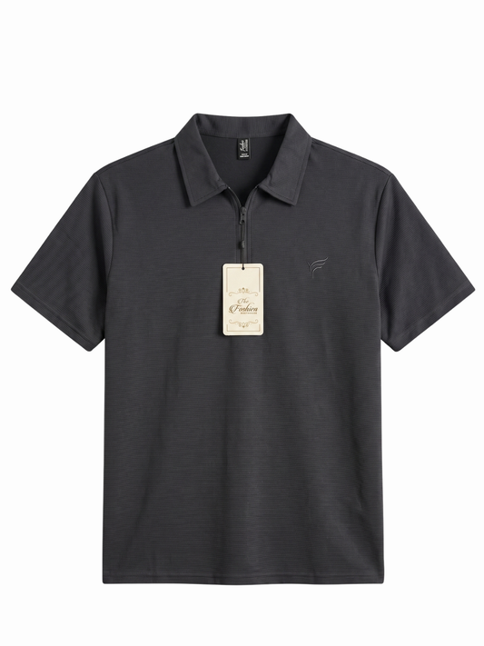 Pack of 4 Thermal Zip Polo| Summer Fit