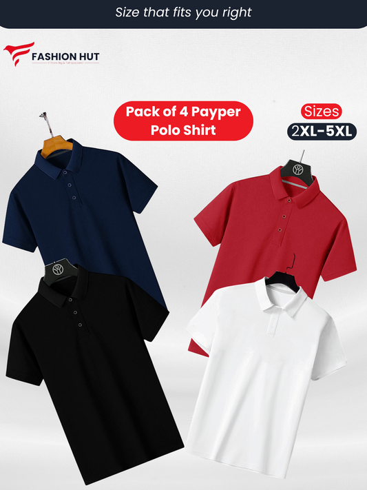 Pack of 4 Payper Polo Shirts