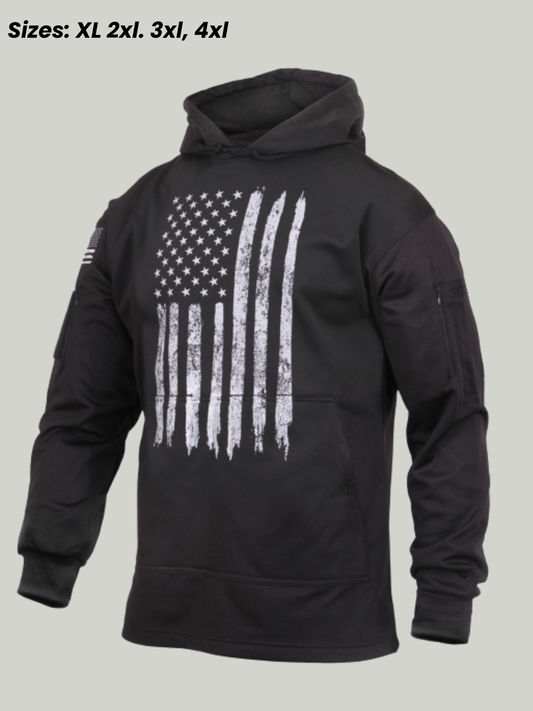 Sportswear Fleece Flag Black zipper