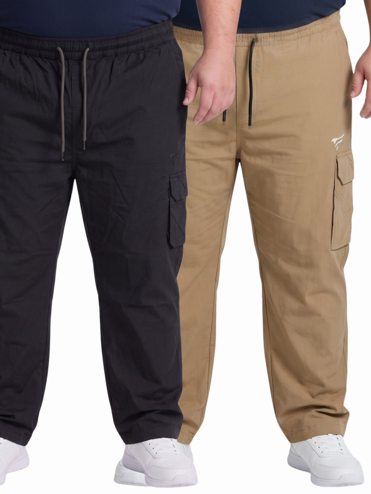 Pack of 2 Premium 5 Pockets Cargo Trousers