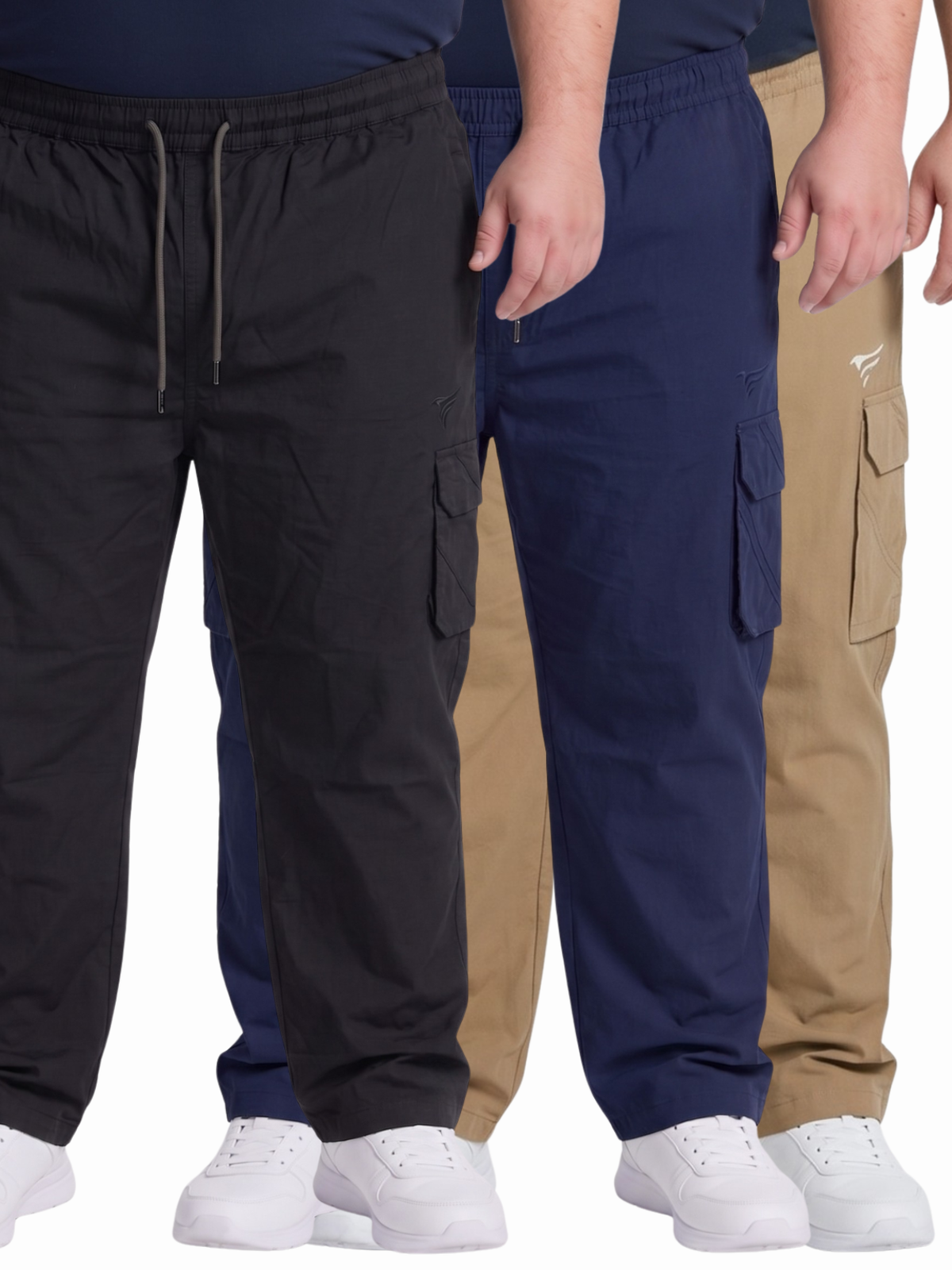 Pack of 3 Premium Cargo Trousers