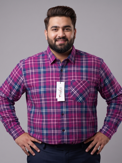 Blue Berry Matrix Shirt