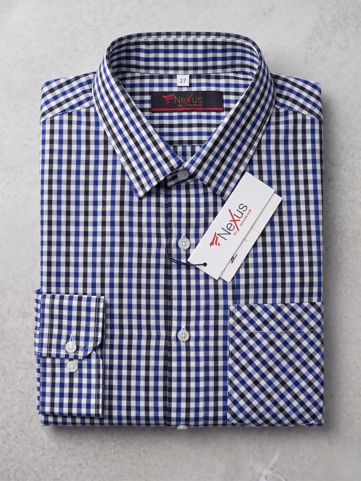 Gingham Check Shirt