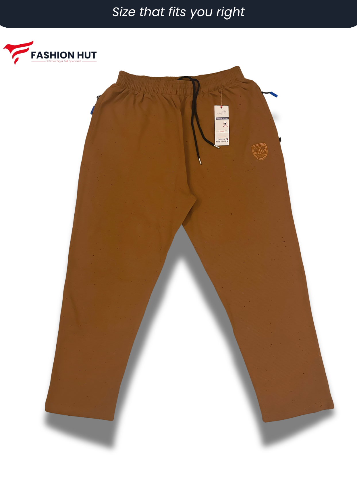 Camel Terry Trousers