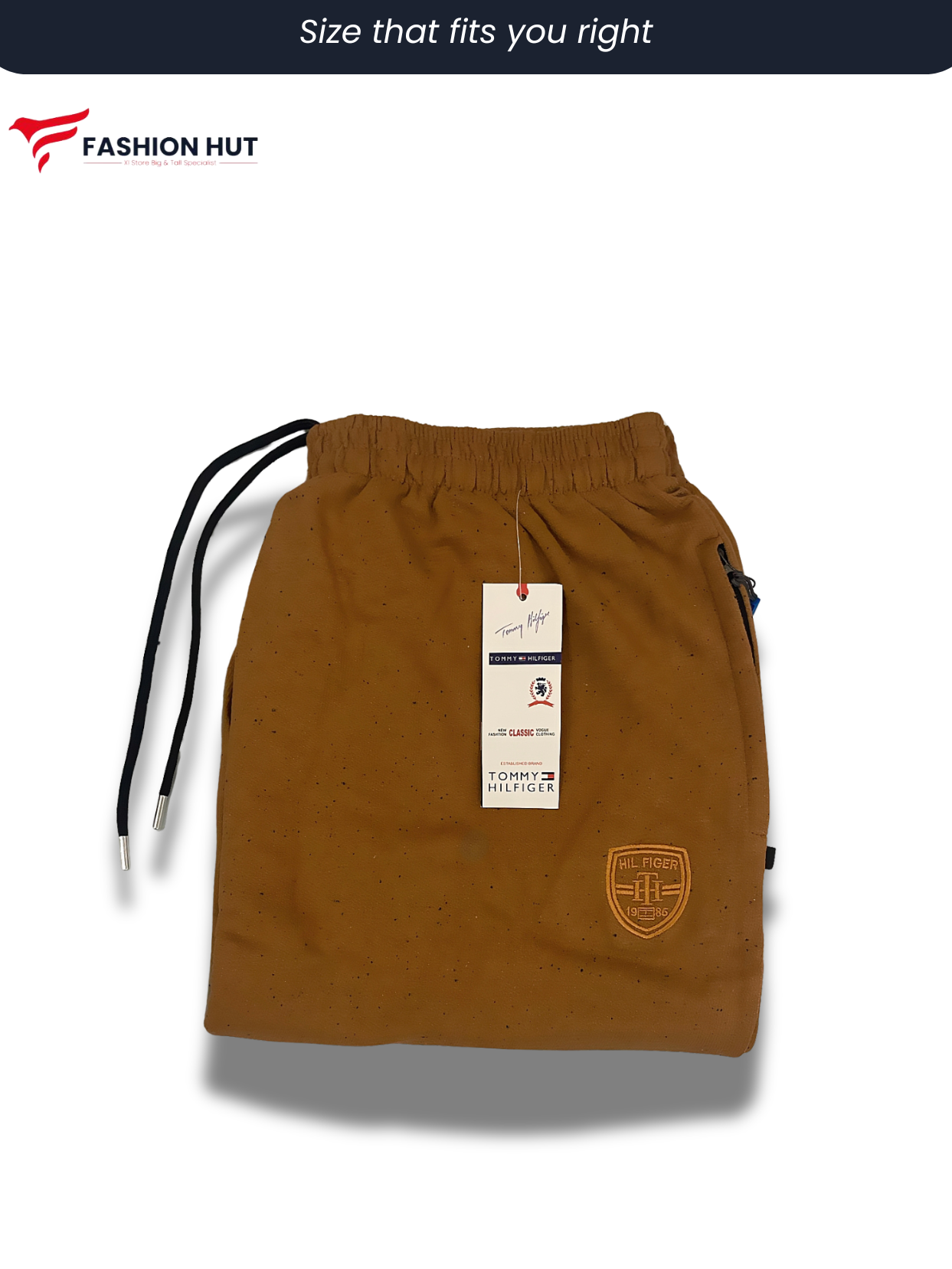 Camel Terry Trousers