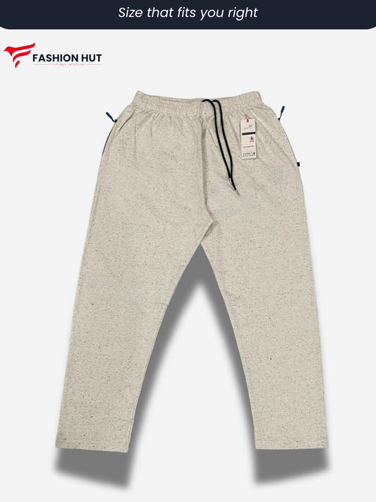 White Terry Trousers