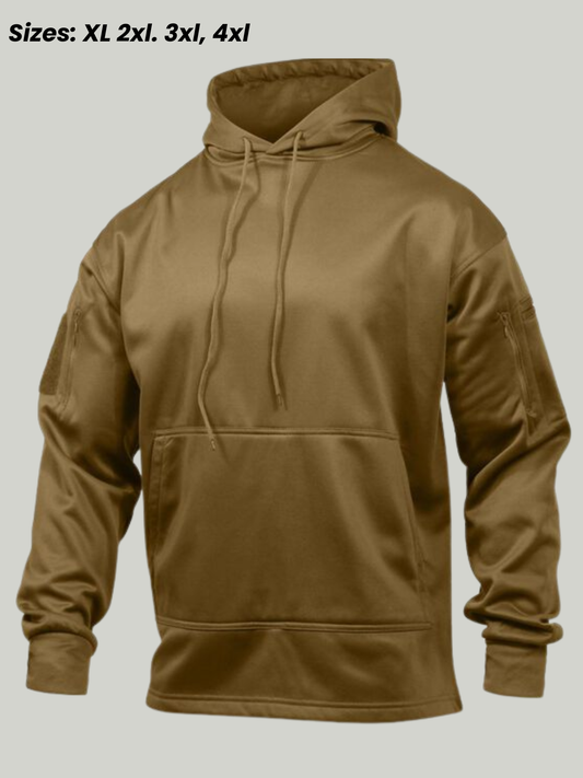 Sportswear Fleece Brown Hoodie