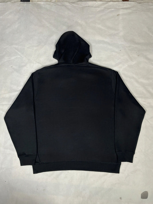 Black Zipper Hoodie