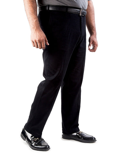 Soft streachable Jet Black Cotten jeans