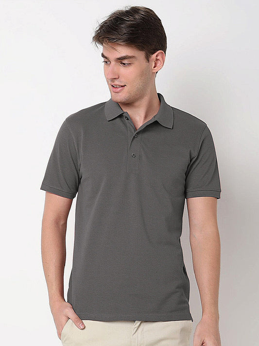 Payper charcol Grey Polo shirt