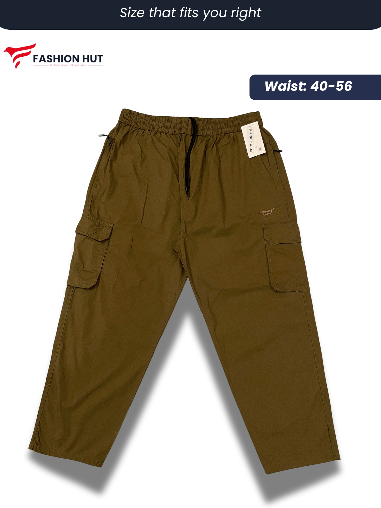 Pack of 3 Premium Cargo Trousers