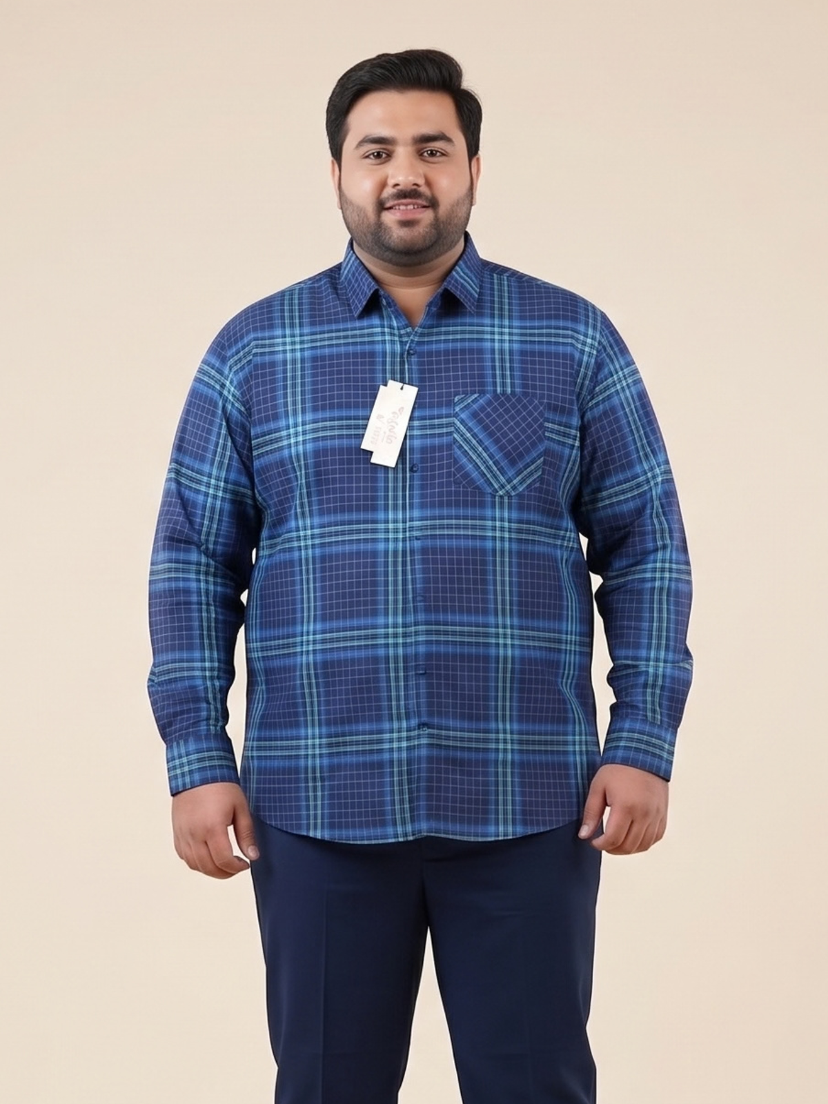 Ocean Blue Matrix Shirt