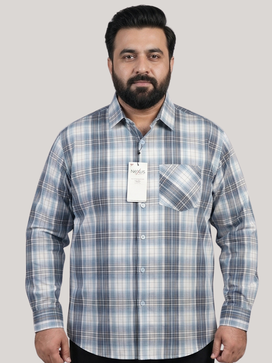 Noir Matrix Ice Blue Shirt