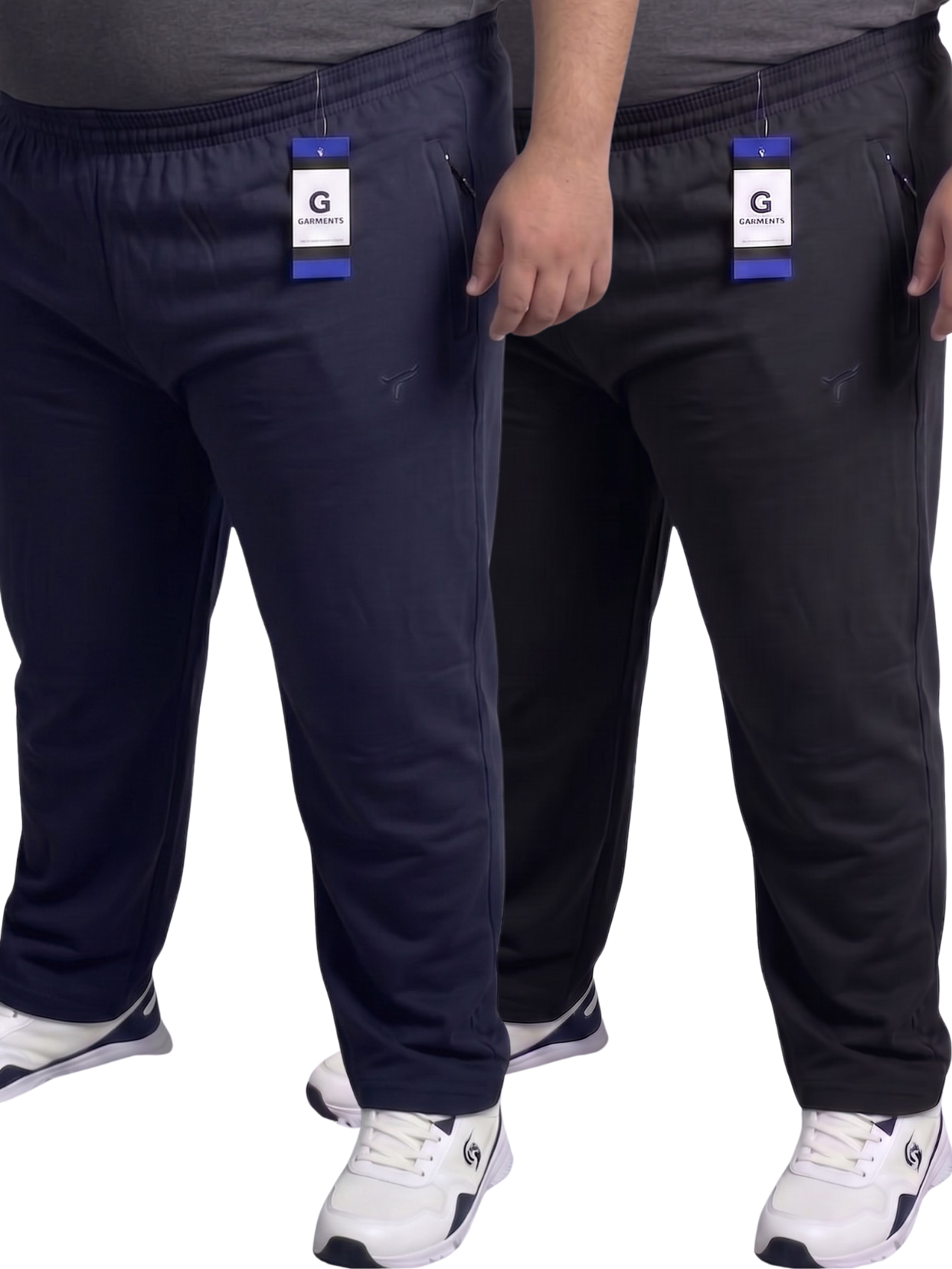 Pack of 2 Pk Polo Fabric Trousers| Best For Exercise | Summer Edition