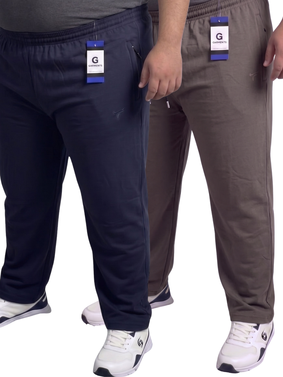 Pack of 2 Pk Polo Fabric Trousers| Best For Exercise | Summer Edition