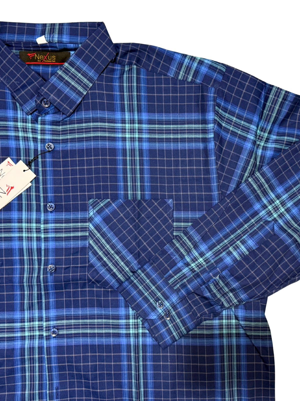 Ocean Blue Matrix Shirt