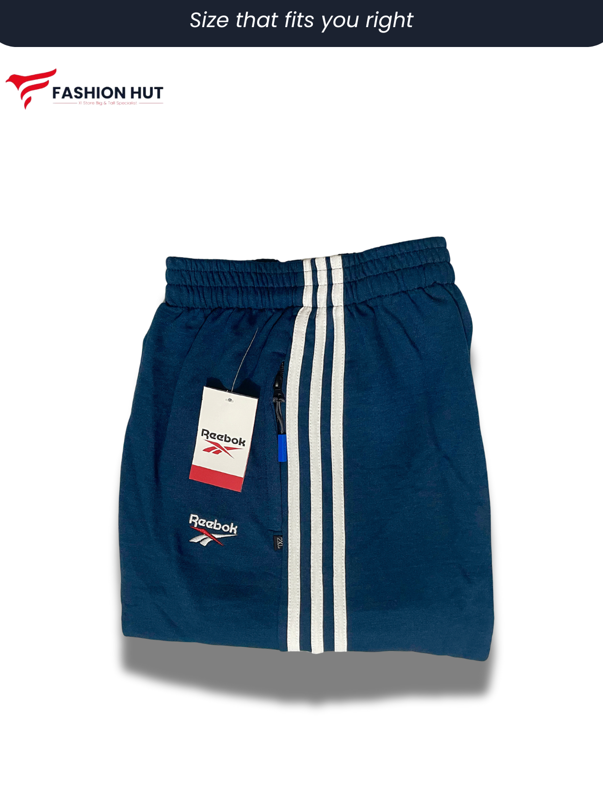 Reebok Zinc 3 Stripes Terry Trousers