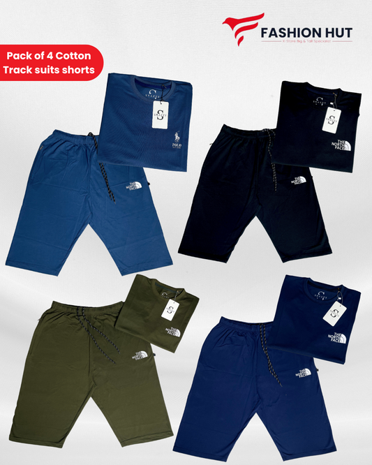 Pack of 4 Track suit Shorts (Summer edition)