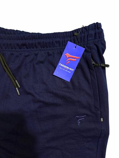 Pack of 2 Cotton Terry Baggy Trousers — Loose Fit