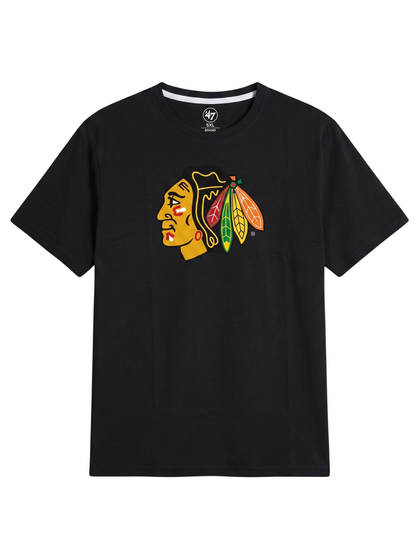 Printed Black Round Neck T-Shirt | Summer Edition