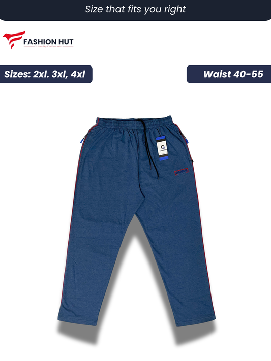 Sapphire Blue Terry Trousers