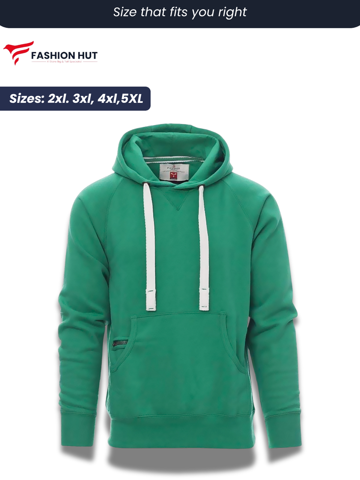 Parrot Green Payper Hoodie
