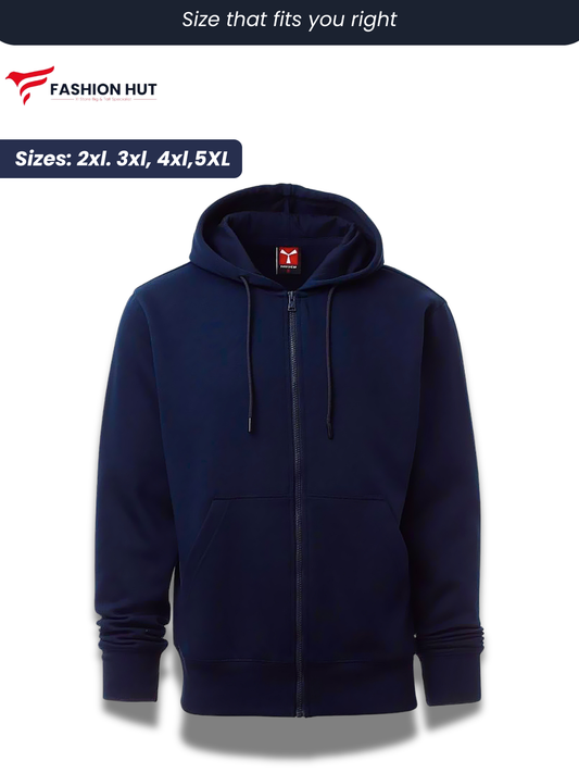 Navy Blue Payper Zipper