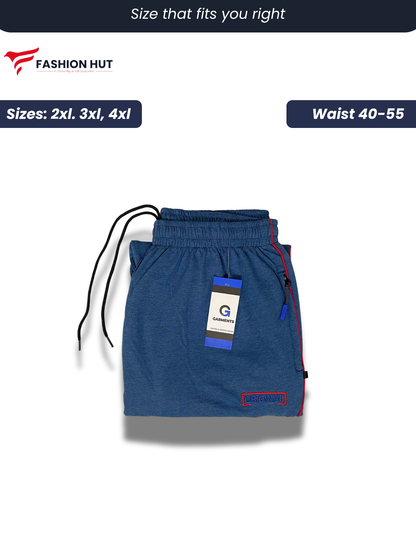 Sapphire Blue Terry Trousers